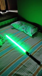 LED Light Saber Force FX Lightsaber with Sound and Light, Metal Hilt, RGB Wars Sword Toy for Kids photo review