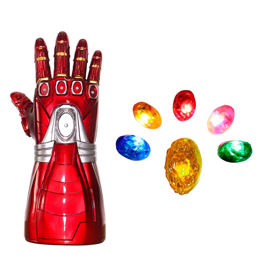 New Iron man Infinity Gauntlet for Kids, Iron Man Glove LED with ...