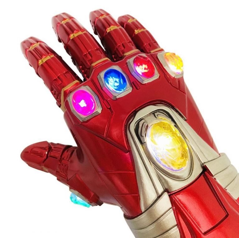 New Iron man Infinity Gauntlet for Kids, Iron Man Glove LED with ...