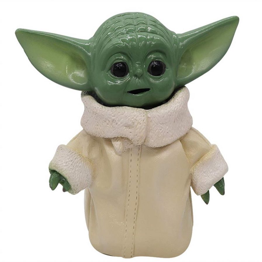 15cm Baby Yoda Figure Toys,Plush Toy The Child Yoda PVC Collection Toy From The Mandalorien 
